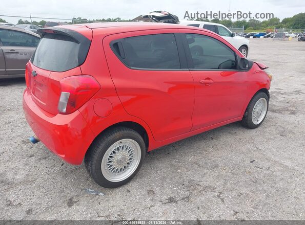 KL8CA6SA7JC442611 2018 CHEVROLET SPARK Red Rear right