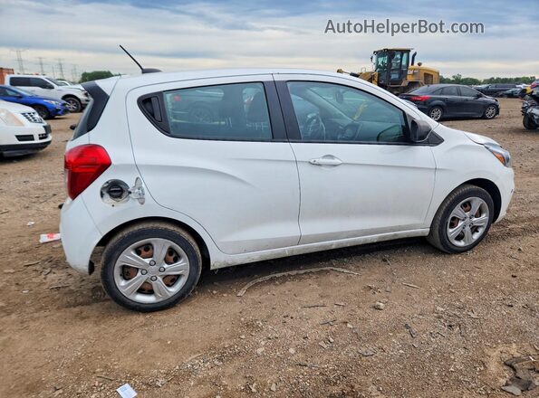 KL8CA6SA7KC719484 2019 CHEVROLET SPARK White Trasero derecho