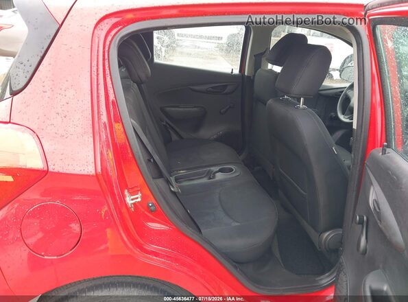 KL8CA6SA9HC839117 2017 CHEVROLET SPARK Red VIN sticker view
