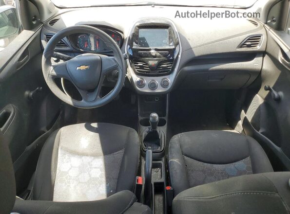 KL8CA6SAXHC763455 2017 CHEVROLET SPARK Gray Widok deski rozdzielczej