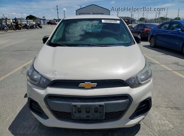 KL8CA6SAXHC763455 2017 CHEVROLET SPARK Gray Widok z przodu