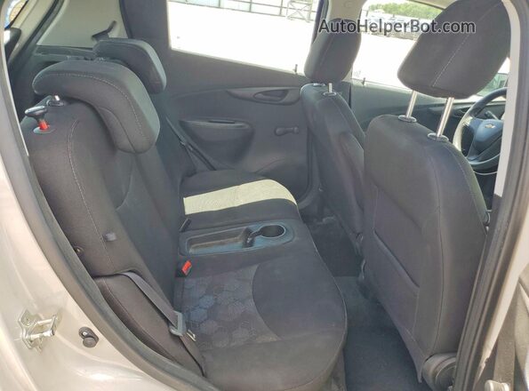 KL8CA6SAXHC763455 2017 CHEVROLET SPARK Gray Widok tylnych siedzeń