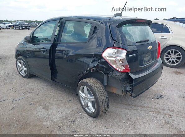 KL8CA6SAXKC701657 2019 CHEVROLET SPARK Black Հետևի ձախ