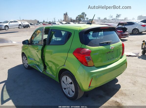 KL8CB6SA0GC605489 2016 CHEVROLET SPARK Green Задня ліва чверть