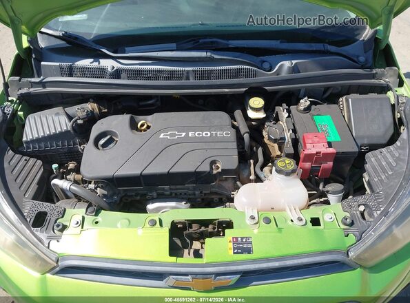 KL8CB6SA0GC605489 2016 CHEVROLET SPARK Green Вид ззаду