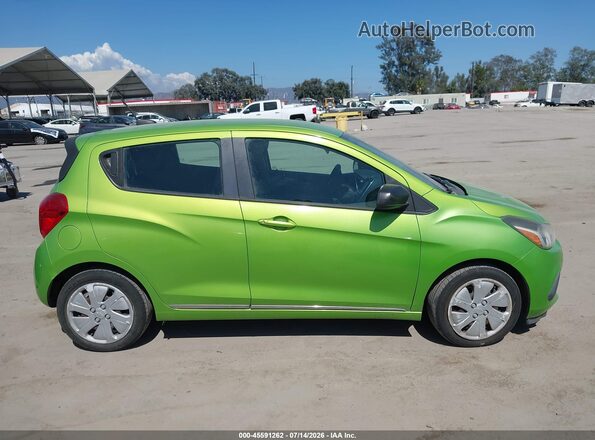 KL8CB6SA0GC605489 2016 CHEVROLET SPARK Green Вид задньої частини салону