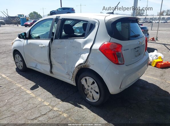 KL8CB6SA0HC758682 2017 CHEVROLET SPARK White Trasero izquierdo