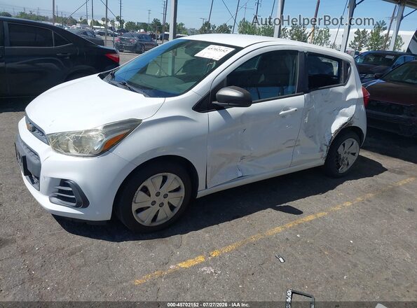 KL8CB6SA0HC758682 2017 CHEVROLET SPARK White Vista tres cuartos delantera izquierda