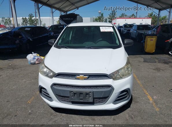KL8CB6SA0HC758682 2017 CHEVROLET SPARK White Vista del salpicadero