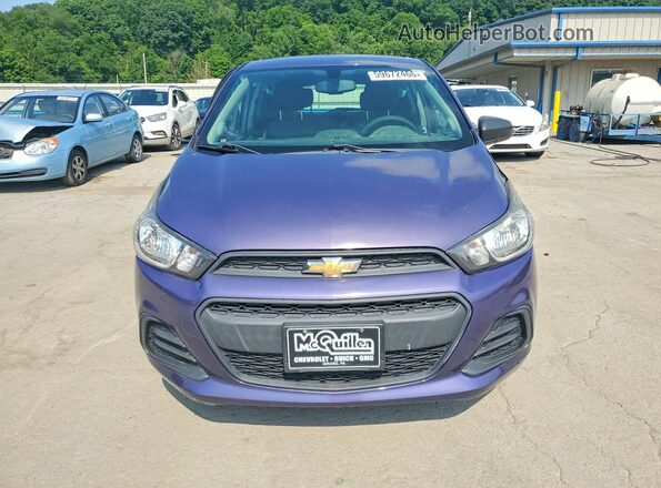 KL8CB6SA0HC764692 2017 CHEVROLET SPARK Фиолетовый Вид спереди