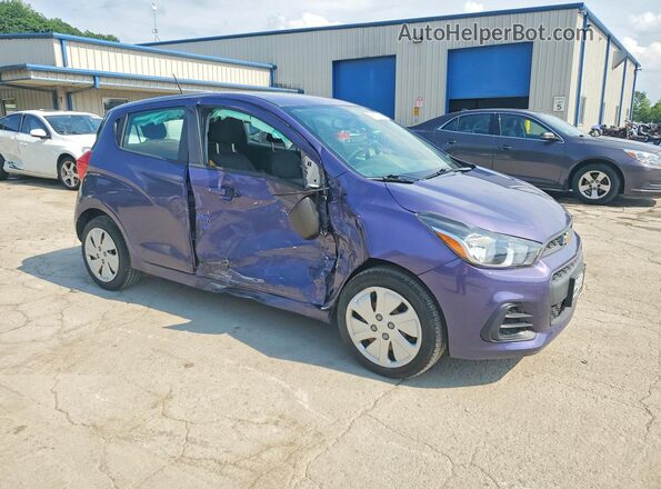 KL8CB6SA0HC764692 2017 CHEVROLET SPARK Фиолетовый Передняя правая четверть