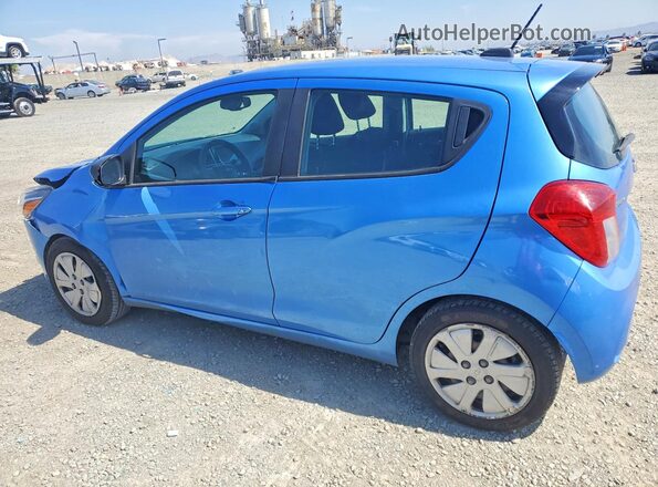 KL8CB6SA0JC421418 2018 CHEVROLET SPARK Blue Rear left