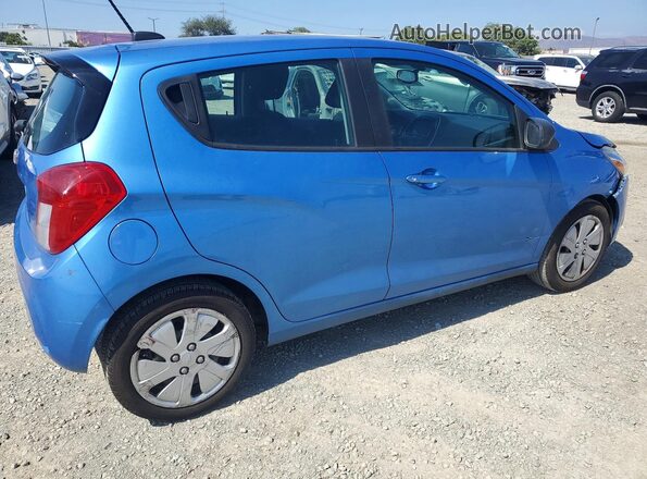 KL8CB6SA0JC421418 2018 CHEVROLET SPARK Blue Rear right