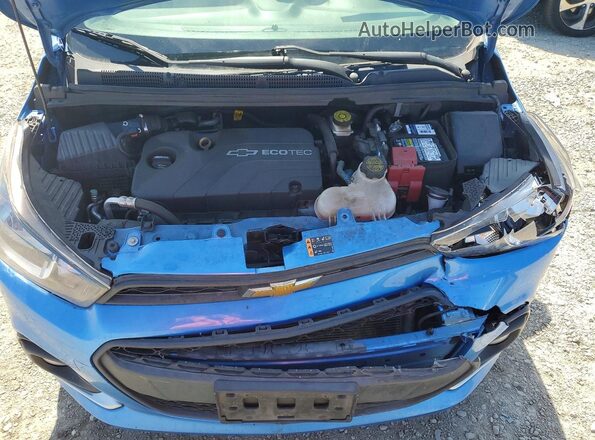 KL8CB6SA0JC421418 2018 CHEVROLET SPARK Blue Rear interior view