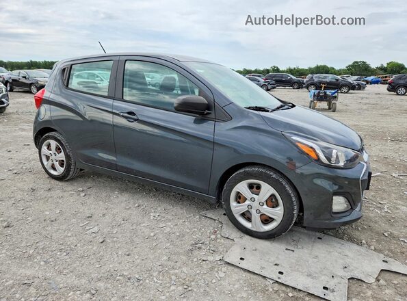 KL8CB6SA0KC749987 2019 CHEVROLET SPARK Gray Delantero derecho