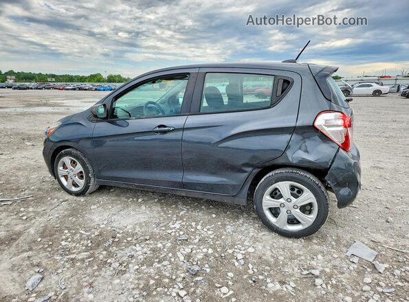 KL8CB6SA0KC749987 2019 CHEVROLET SPARK Gray Trasero izquierdo