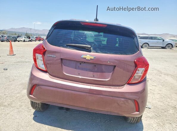 KL8CB6SA0KC767373 2019 CHEVROLET SPARK Purple Вид ззаду
