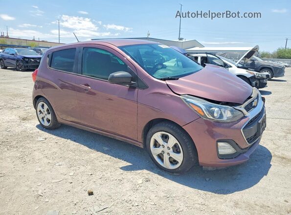KL8CB6SA0KC767373 2019 CHEVROLET SPARK Purple Передня права чверть