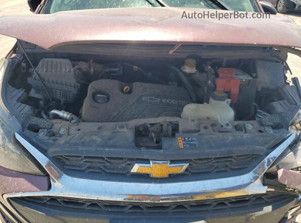 KL8CB6SA0KC767373 2019 CHEVROLET SPARK Purple Вид підкапотного простору