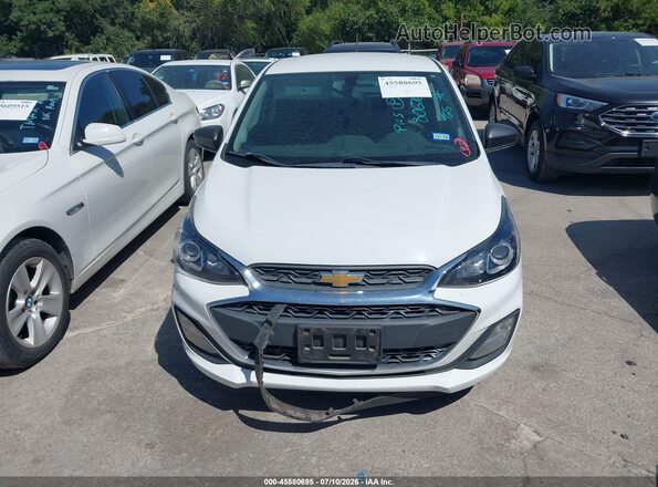 KL8CB6SA0KC806768 2019 CHEVROLET SPARK White წინა პანელის ხედი
