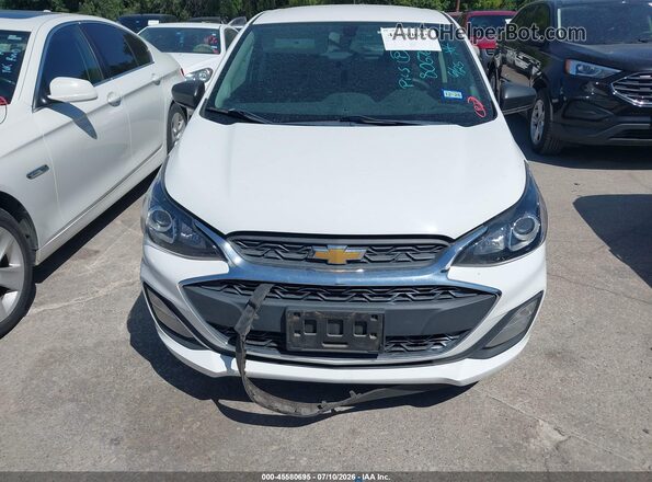 KL8CB6SA0KC806768 2019 CHEVROLET SPARK White წინა ხედი