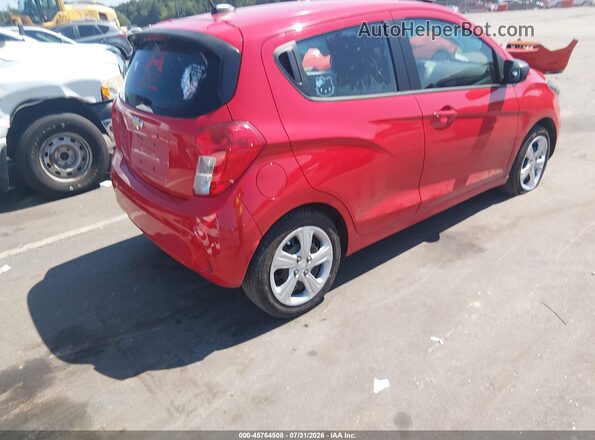 KL8CB6SA0LC413788 2020 CHEVROLET SPARK Red Tył prawy