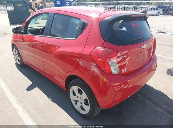 KL8CB6SA0LC413788 2020 CHEVROLET SPARK Red Tył lewy