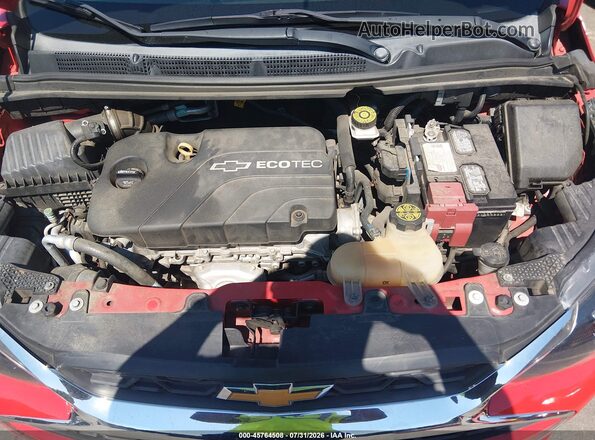 KL8CB6SA0LC413788 2020 CHEVROLET SPARK Red Widok z tyłu