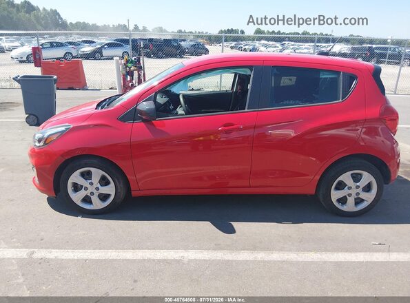 KL8CB6SA0LC413788 2020 CHEVROLET SPARK Red Widok wnętrza 360 stopni