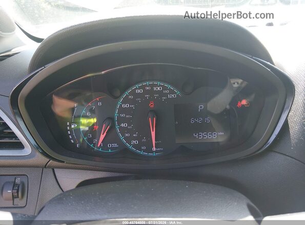 KL8CB6SA0LC413788 2020 CHEVROLET SPARK Red Widok tylnych siedzeń