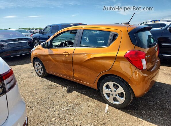 KL8CB6SA0LC465003 2020 CHEVROLET SPARK Orange Հետևի ձախ