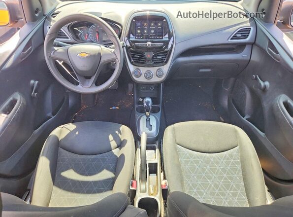 KL8CB6SA0LC465003 2020 CHEVROLET SPARK Orange Առջևի վահանակի տեսք