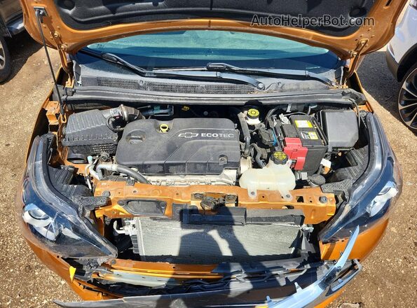 KL8CB6SA0LC465003 2020 CHEVROLET SPARK Orange Սալոնի հետևի տեսք