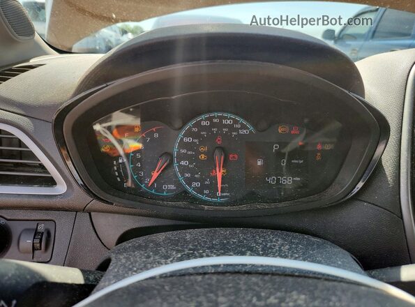KL8CB6SA0LC465003 2020 CHEVROLET SPARK Orange Սարքավորումների վահանակի տեսք