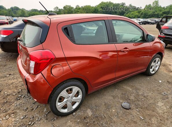 KL8CB6SA0MC742590 2021 CHEVROLET SPARK Red Հետևի աջ