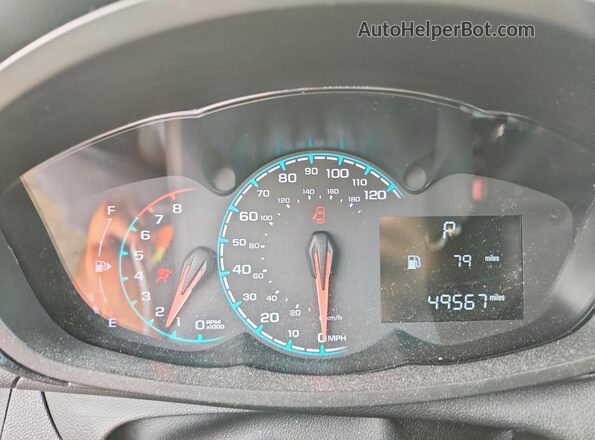 KL8CB6SA0MC742590 2021 CHEVROLET SPARK Red Սարքավորումների վահանակի տեսք