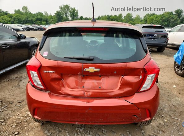 KL8CB6SA0MC742590 2021 CHEVROLET SPARK Red Հետևի տեսք