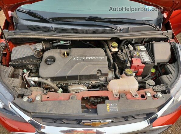 KL8CB6SA0MC742590 2021 CHEVROLET SPARK Red Սալոնի հետևի տեսք