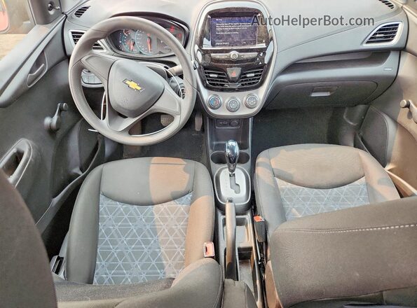 KL8CB6SA0MC742590 2021 CHEVROLET SPARK Red Առջևի վահանակի տեսք