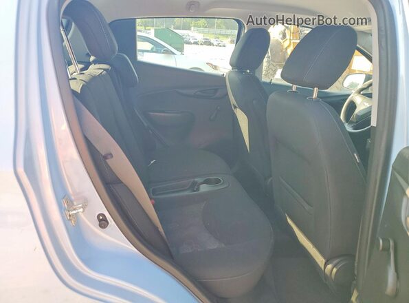 KL8CB6SA1GC616906 2016 CHEVROLET SPARK Blue Вид задніх сидінь