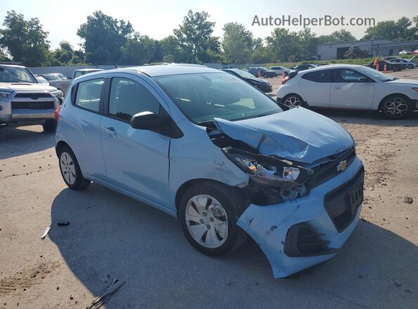 KL8CB6SA1GC616906 2016 CHEVROLET SPARK Blue Передня права чверть