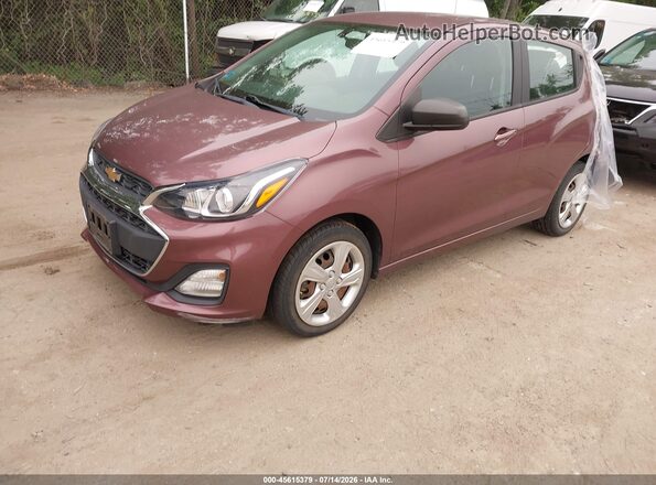 KL8CB6SA1KC804902 2019 CHEVROLET SPARK Red Vista tres cuartos delantera izquierda