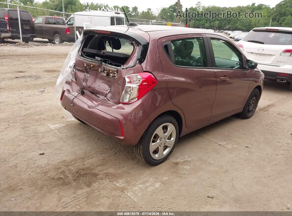 KL8CB6SA1KC804902 2019 CHEVROLET SPARK Red Trasero derecho