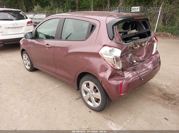 KL8CB6SA1KC804902 2019 CHEVROLET SPARK Red Trasero izquierdo