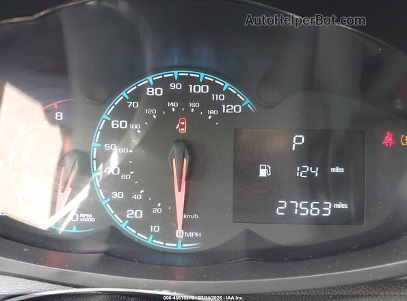KL8CB6SA1KC804902 2019 CHEVROLET SPARK Red Vista de los asientos traseros