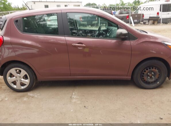 KL8CB6SA1KC804902 2019 CHEVROLET SPARK Red Vista interior trasera