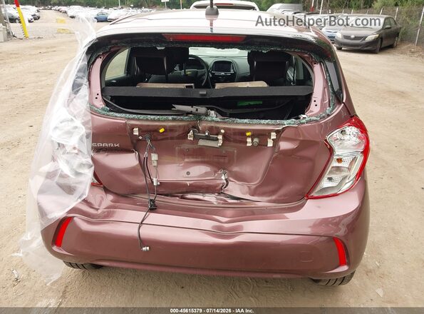 KL8CB6SA1KC804902 2019 CHEVROLET SPARK Red 
