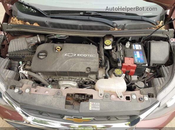 KL8CB6SA1KC804902 2019 CHEVROLET SPARK Red Vista trasera