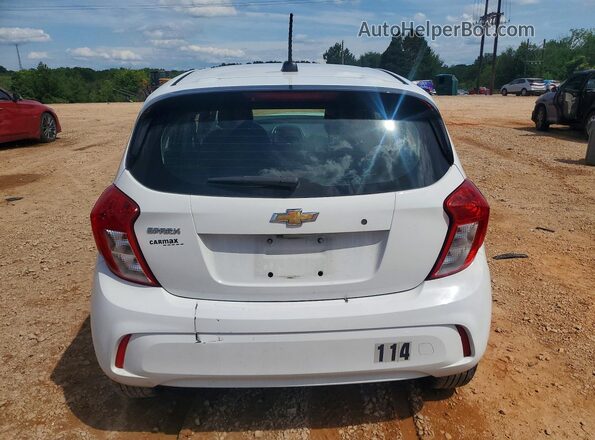 KL8CB6SA1LC422077 2020 CHEVROLET SPARK White უკანა ხედი