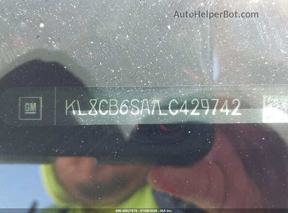 KL8CB6SA1LC429742 2020 CHEVROLET SPARK White ძრავის განყოფილების ხედი